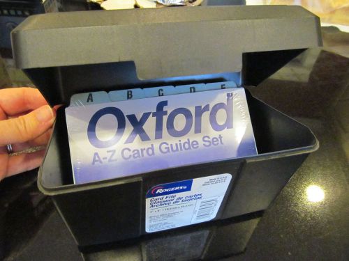 ROGERS CARD FILE OXFORD GUIDE SET