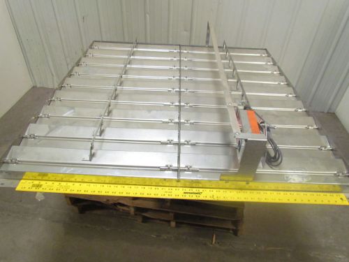 Actuator powered galvanized steel damper vent for 54&#034; fan 57x57&#034; od motorized for sale