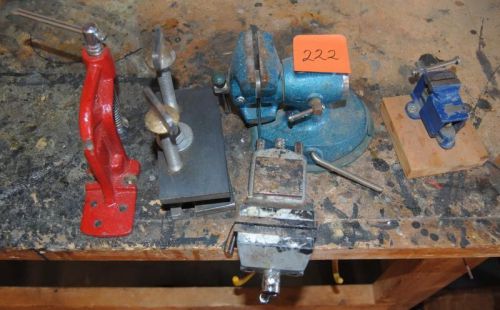 Lot of Assorted VISES - Various Sizes &amp; Types #222