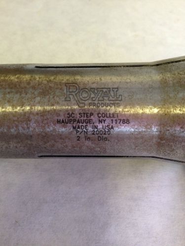 USED, Royal Products 20020 2&#034; Head Diameter 5C Step Collet - Stock # 0763