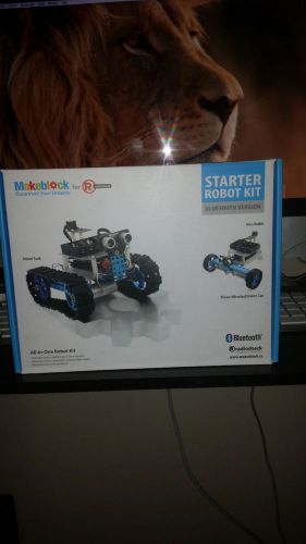 Makeblock all-in-one- starter robot kit bluetooth version - new for sale
