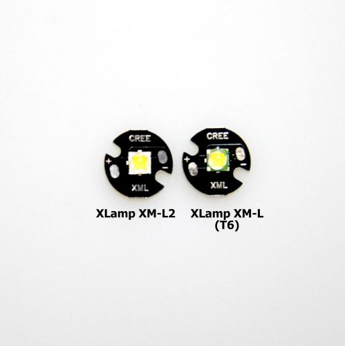 10pcs cree xlamp xm-l2 10w 1052lm cool white light led emitter chip 16mm base for sale