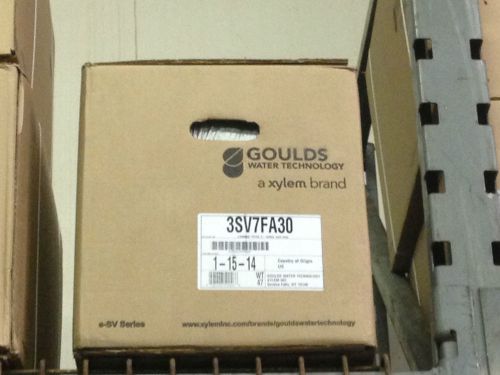 Goulds 3sv7fa30 7 stg esv stainless vertical water pump liquid end grundfos cr3 for sale