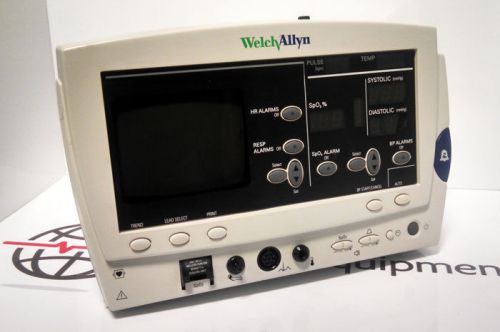 Welch Allyn Atlas Monitor 6200 EKG, SpO2, NiBP, BioCertified - Warranty