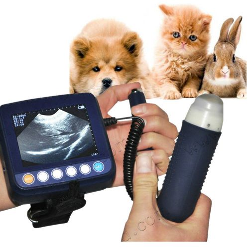 Veterinary WristScan handheld ultrasound scanner machine VET dog, cat, cow, hors