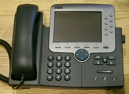 Cisco CP-7970G 7970 Color LCD IP VoIP Business Phone