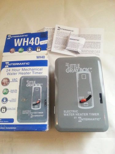 Intermatic wh40 electric water heater timer switch 240 volts for sale