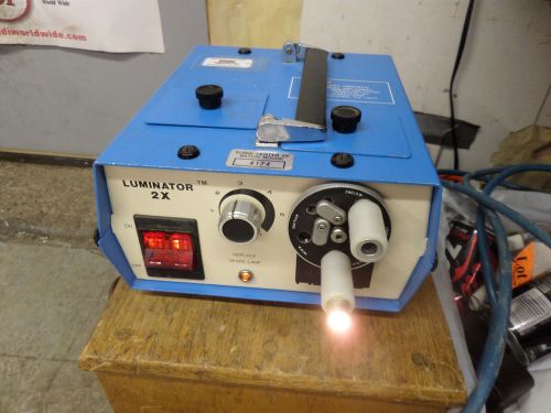 PILLING 52-1281 Luminator 2X Fiber Optic Endoscopic  Light Source