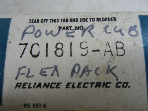 (U2-3) 1 NEW RELIANCE ELECTRIC 701819-AB MICRO SEMICONDUCTOR