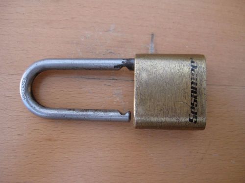 Original Vintage Keyless Combination Sesamee Lock Padlock Made in USA