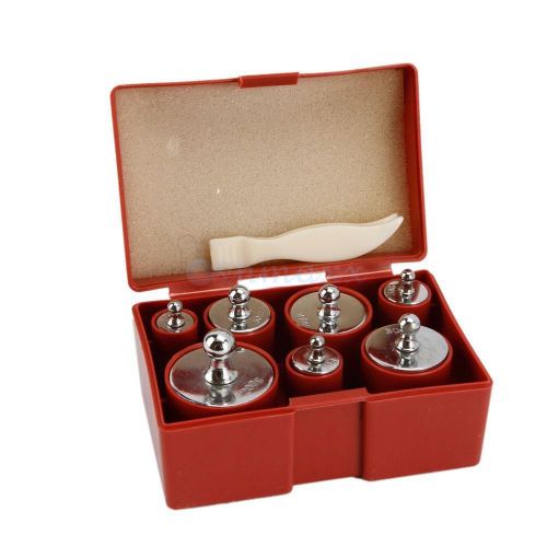 7 pcs 200g 100g 50g 10g grams Calibration weight set kit for digital scale