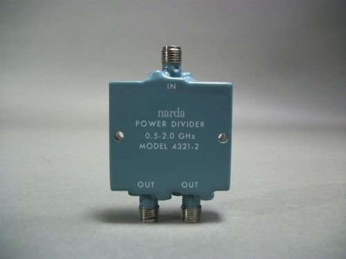 Narda Model 4321-2 Power Divider 0.5-2.0 GHz - New