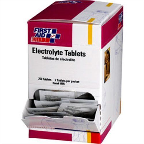 NEW Electrolyte Tablets  220 mg 125 Packs of 2 FREE SHIPPING