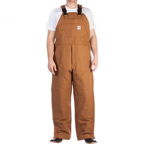 Carhartt Flame Resistant Clothing - Brown Duck Bib Coveralls Unlined-Size 36X32