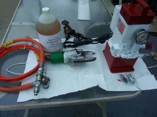 Thomas betts 10.000psi hydraulic pump with cable cutter for sale