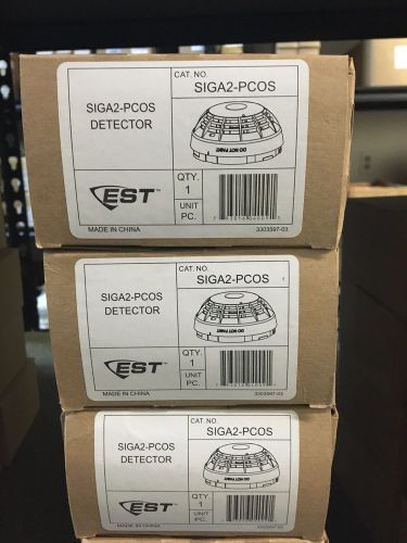 NEW EDWARDS SIGA2-PCOS - SMOKE DETECTOR W/CO SENSOR