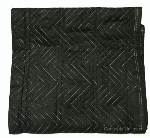 Moving Blankets 40 x 72 Black Haul Master Double-Stitched Sturdy New!