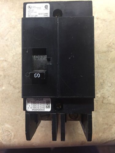 Cutler-Hammer GHB 2020 industrial circuit breaker 2 pole 20 amps 277/480 vac