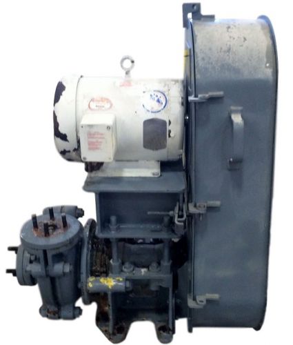 Used 7.5 hp warman ah centrifugal slurry pump - 1.5/1 for sale