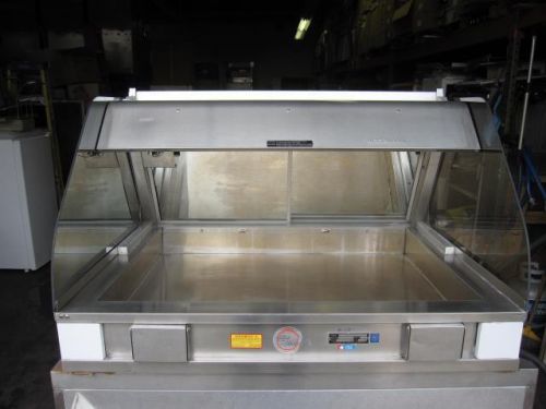 Alto-shaam ed2 48/p heated display case self service - countertop  48&#034; for sale