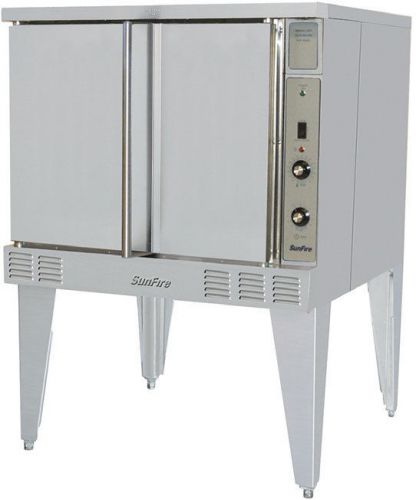 Garland sunfire single deck electric convection oven standard depth - sco-es-10s for sale