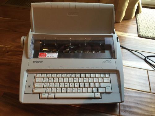 BROTHER GX-6750 Correctronic electric electronic typewriter EUC