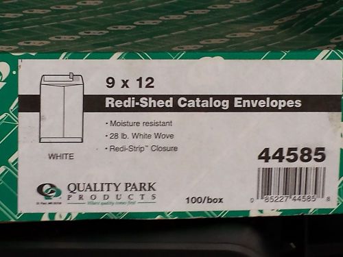 Quality Park 44585 Catalog Envelope  Redi Shed #10 1/2 (9&#034; x 12&#034;) 28lb 100/Box