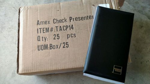NEW in box Check Presenter (25) AMEX