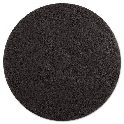 Premiere pads pad 4019 bla floor stripping pad, 19&#034; diameter, black (case of 5) for sale
