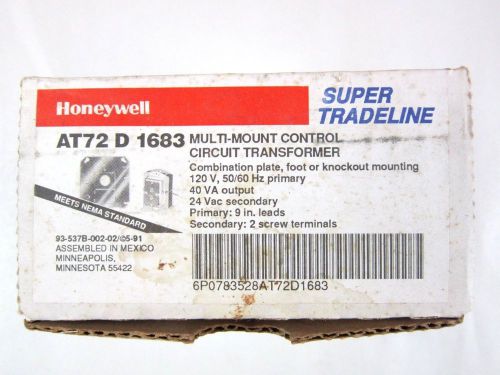 Honeywell AT72 D 1683 Super Tradeline Multi-Mount Control Circuit Transformer