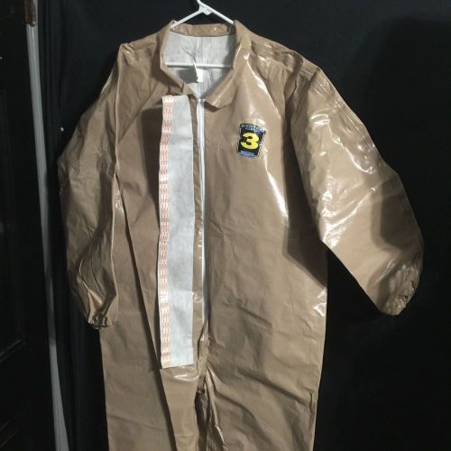 KAPPLER System CPF 3 Hazmat Protective Suit / Chemical Coverall, Size XL