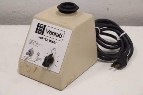 VWR Scientific VanLab Adjustable Speed Control Mixer K-550-G 120v + Priority SH