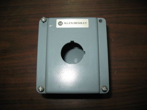 Allen Bradley 800T-1TZ Single Hole 33.5 MM Push Button Enclosure