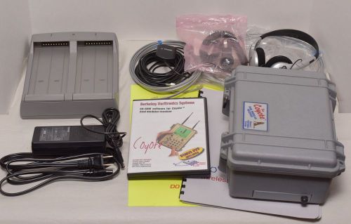 Berkeley varitronics coyote modular receiver 869-900mhz &amp; accessories *tested* for sale