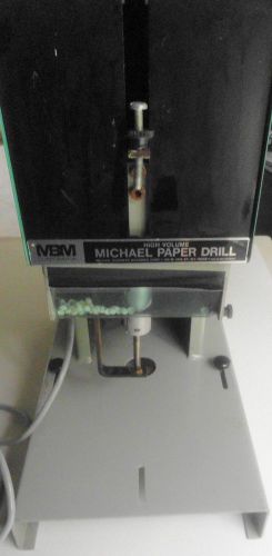 MBM Michael High Volume Paper Drill