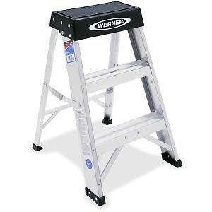 Werner step stool ladder for sale