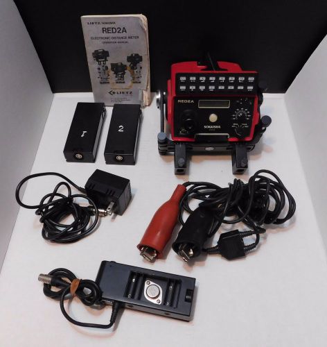 Lietz Sokkisha Red2A Electronic Distance Meter Hard Case, Batteries, Yoke Mount+