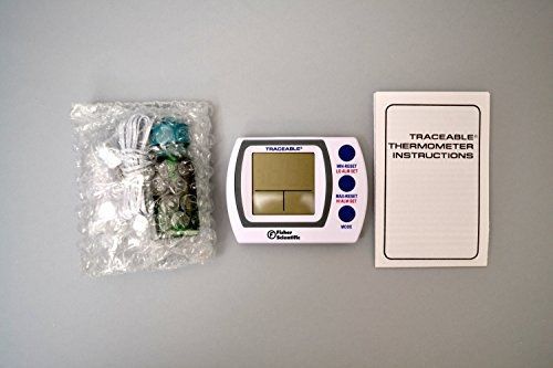 Fisher scientific 06-664-23 traceable vaccine refrigerator/freezer thermometer, for sale