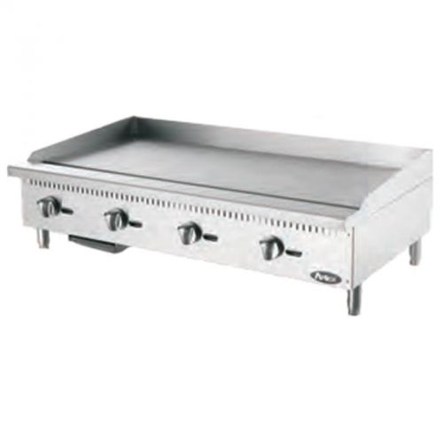 Atosa ATMG-48 Heavy Duty Griddle gas countertop 48&#034;