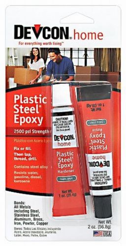 New diy Devcon 52345 S-5 Plastic Steel Epoxy metal repairs water resistant 2 oz.