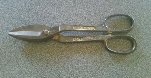 Vintage J Wiss &amp; Sons WIS A-9 Tin Snips (solid forged steel) Newark N.J. USA