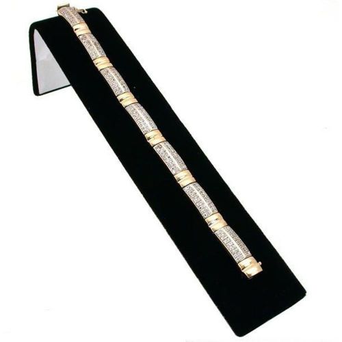 NEW Black Velvet Tennis Bracelet Ramp Jewelry Display !