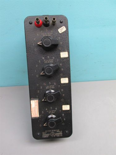 General Radio Decade Resistor 1432-K
