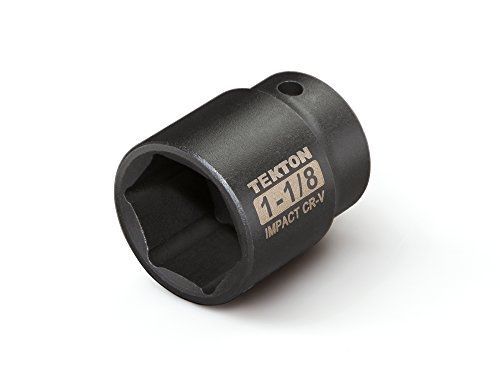 Tekton 47761 1/2-inch drive by 1-1/8-inch shallow impact socket for sale