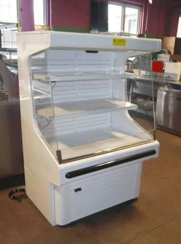 New hussmann grab n&#039; go open refrigerated display case! for sale