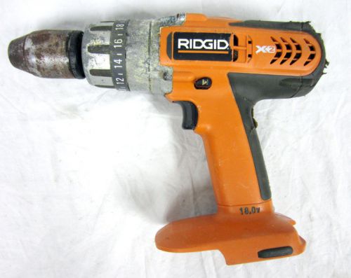 Ridgid R8411501 Hammer Drill 18V 1/2&#034; Drive 13mm (Bare) Cordless Power Tool