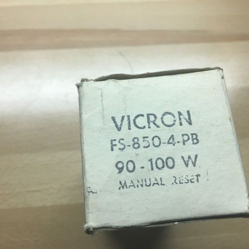 NEW VICRON  FLUORESCENT BULB STARTERS MODEL FS-850-4-PB LOT OF 10 PIECES
