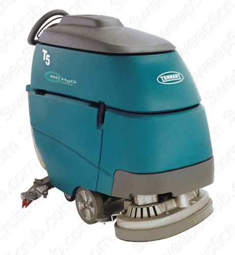 Tennant t5 32&#034; disk floor sweeper/scrubber w/ ech2o technology for sale