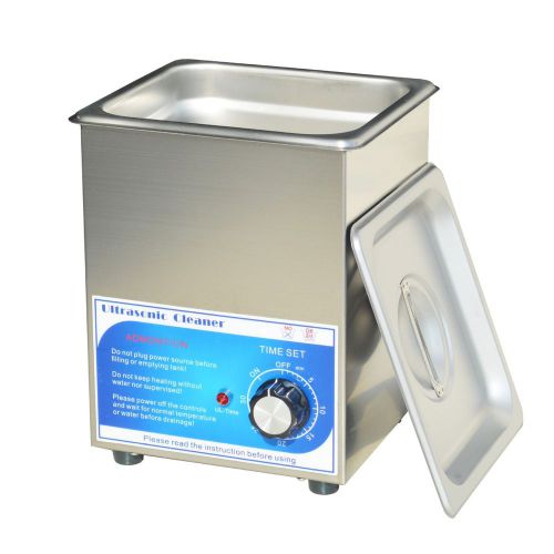 2L Digital Ultrasonic Cleaner Machine with Stainless steel Cleaning tank