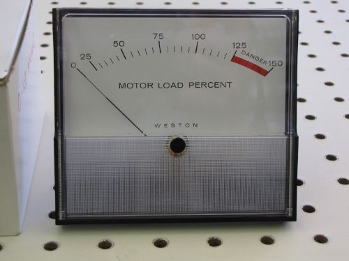 Weston analog ac ampere meter for sale